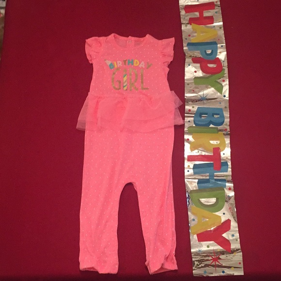 Carter’s Birthday Girl onesie - Picture 2 of 8